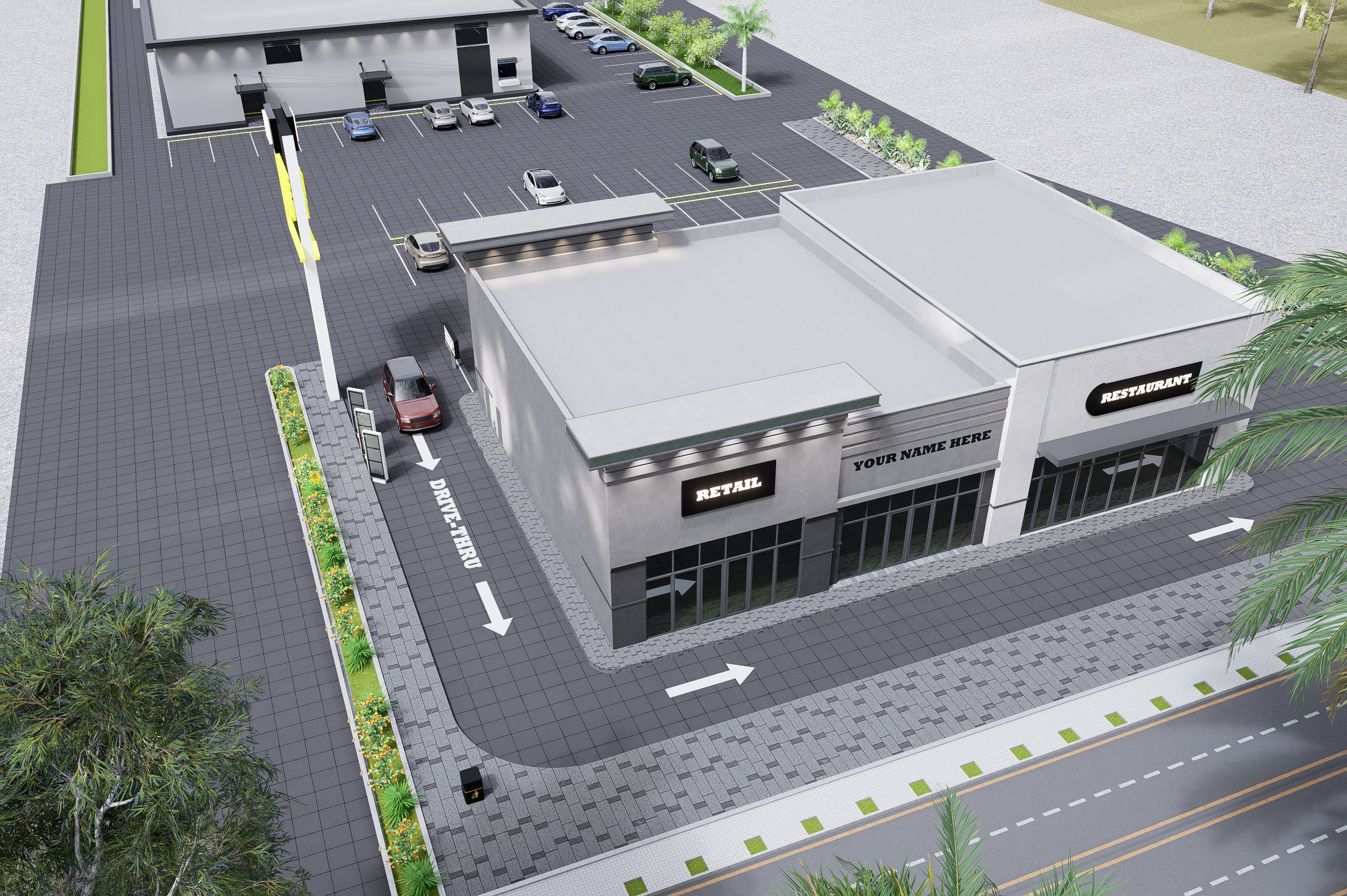 Salevan Drive-Thru Rendering